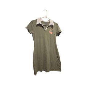 Vintage Hurley Cherry Mini Dress M